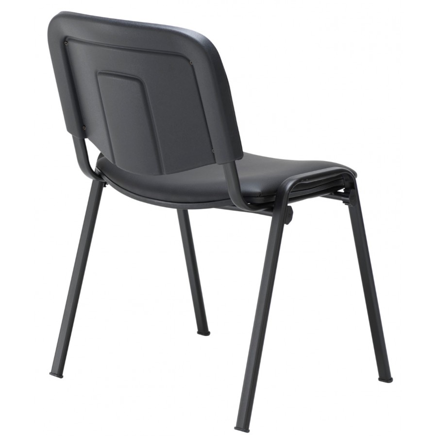 Club Wipe Clean PU Visitor Stacking Chair